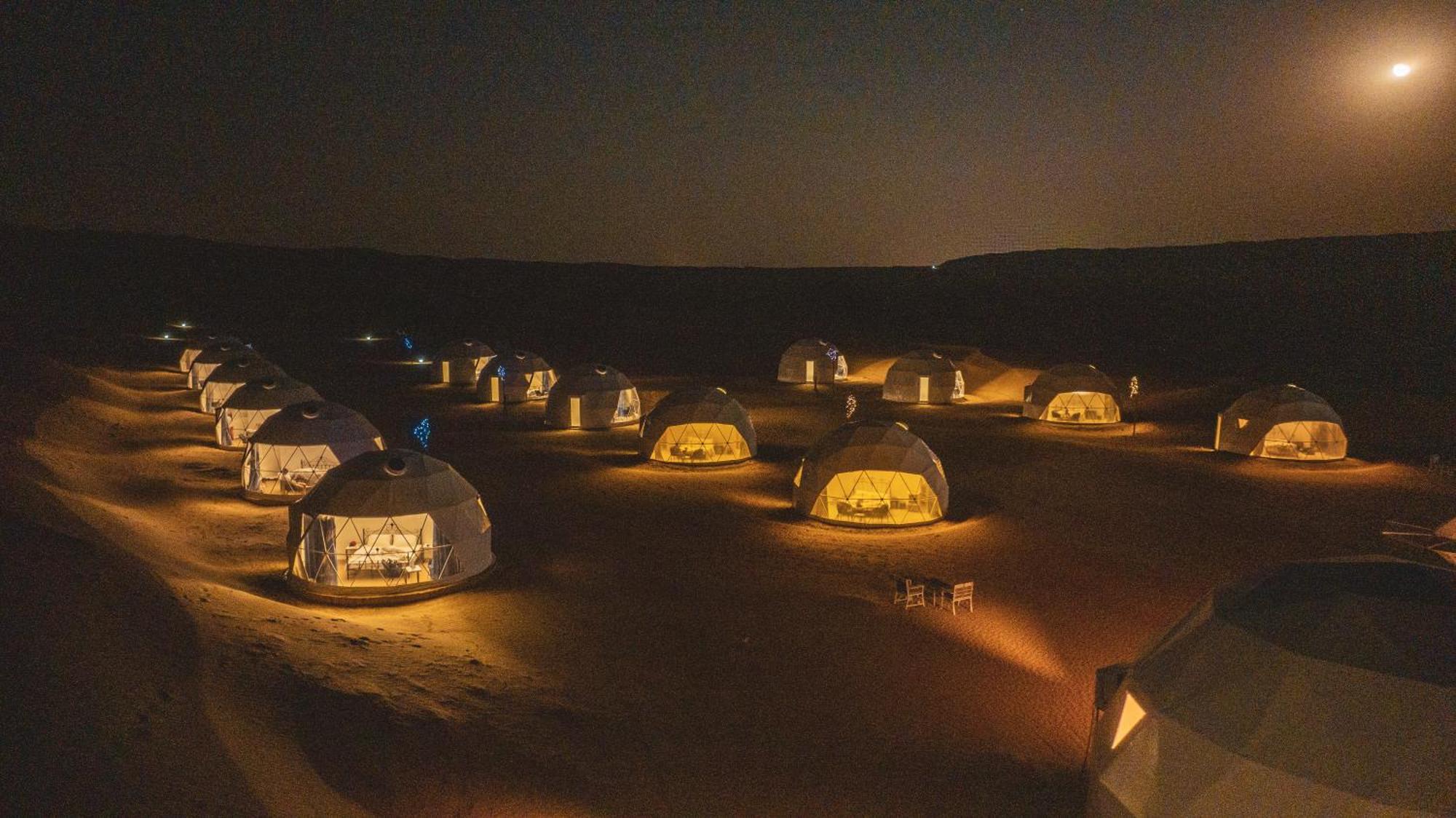 Luxury Desert Camp Oman Bidiyah Hotel Al Wāşil Exterior foto