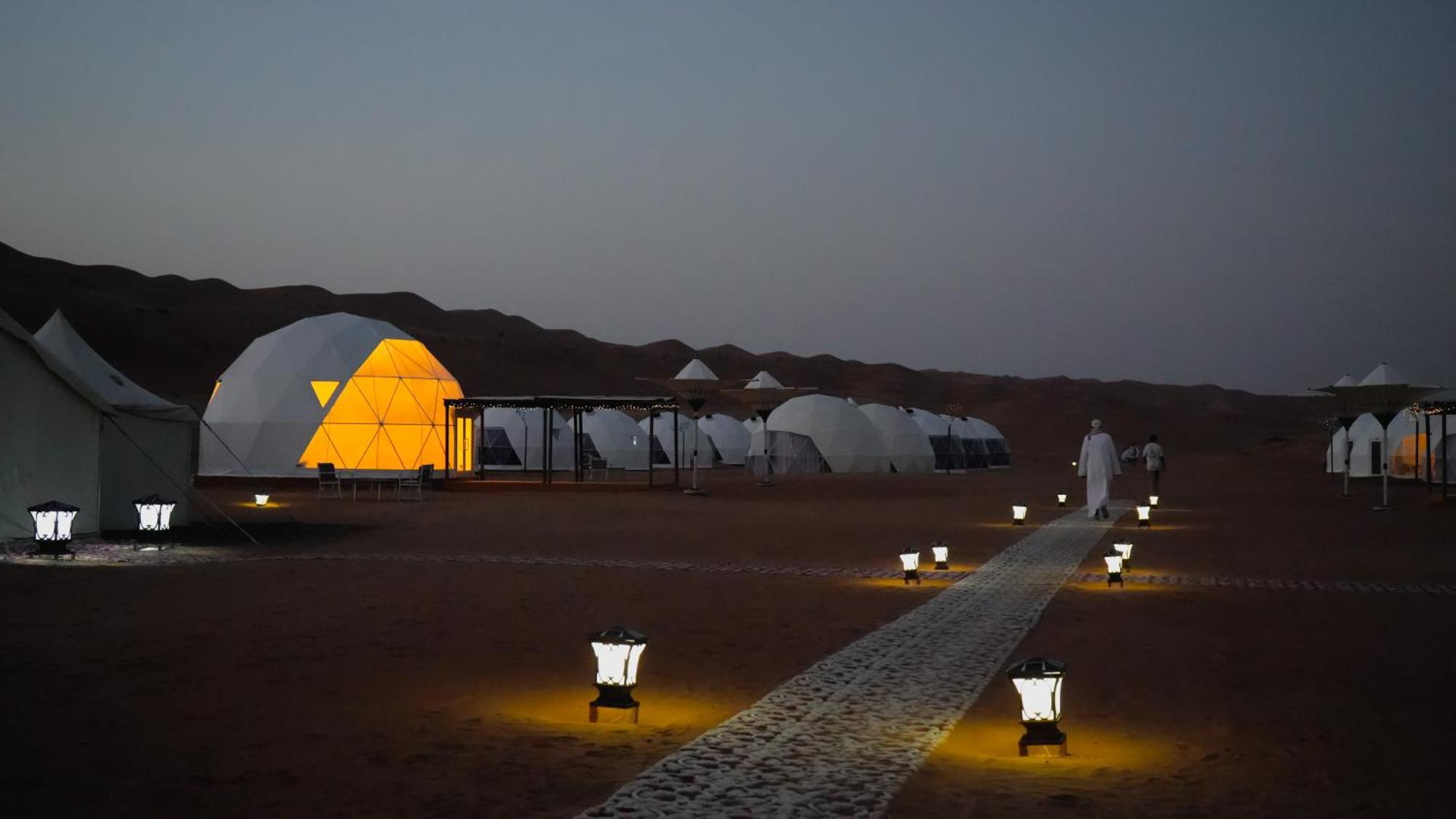 Luxury Desert Camp Oman Bidiyah Hotel Al Wāşil Exterior foto