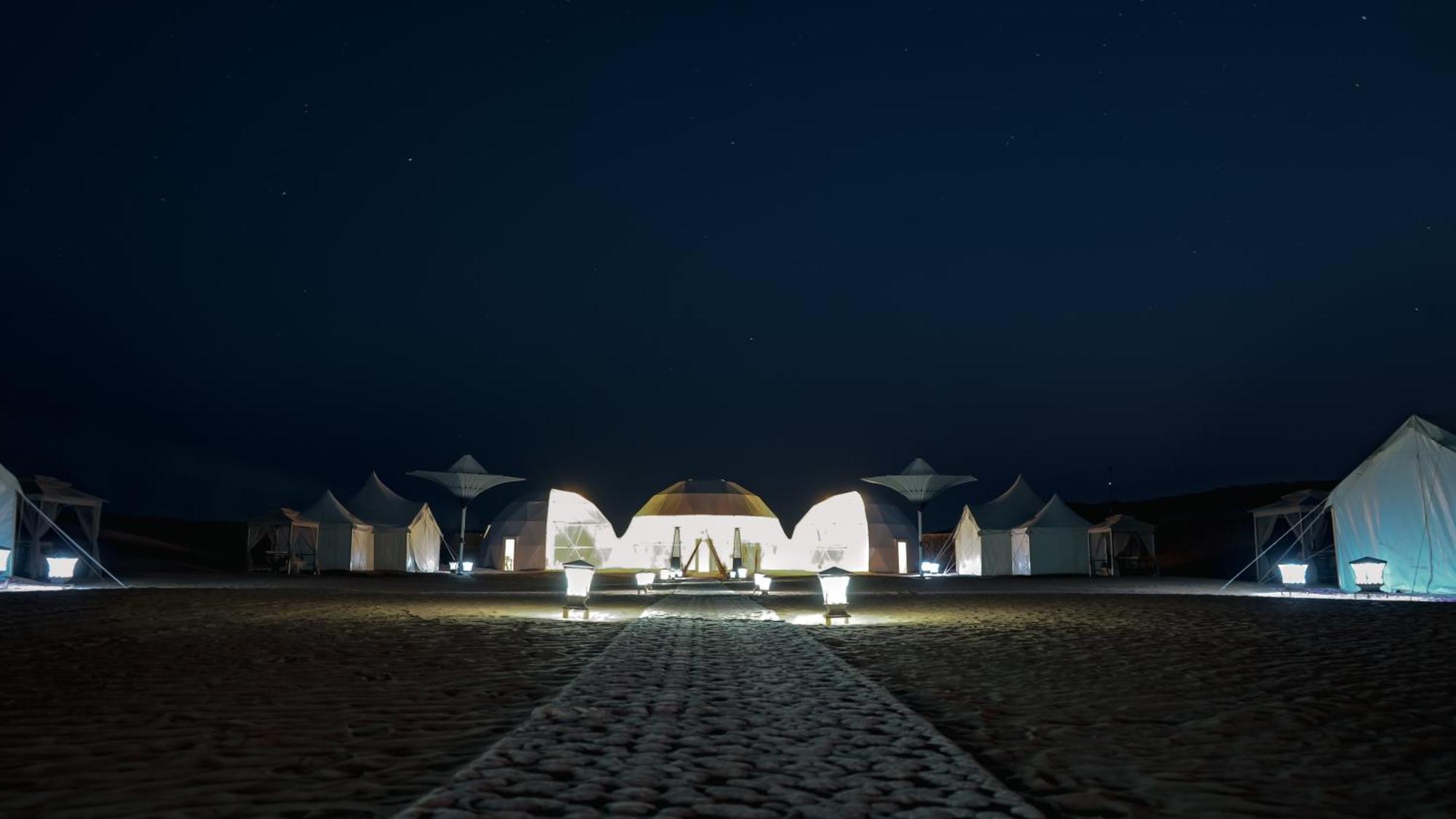 Luxury Desert Camp Oman Bidiyah Hotel Al Wāşil Exterior foto