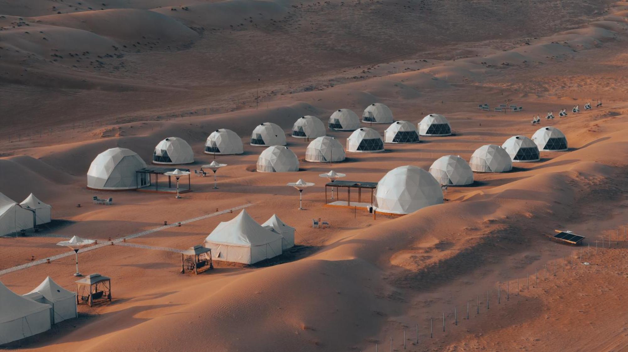 Luxury Desert Camp Oman Bidiyah Hotel Al Wāşil Exterior foto